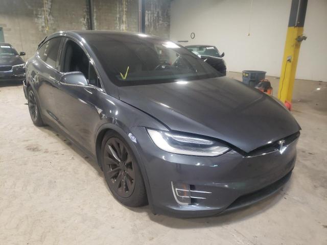 TESLA MODEL X 2017 with VIN 5YJXCBE22HF041979 - Photo from auction