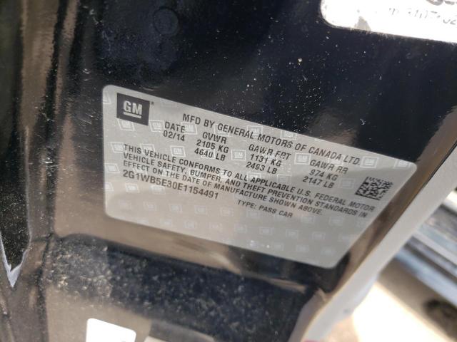 Photo 10 from auction – 2014 CHEVROLET IMPALA LIM with VIN 2G1WB5E30E1154491