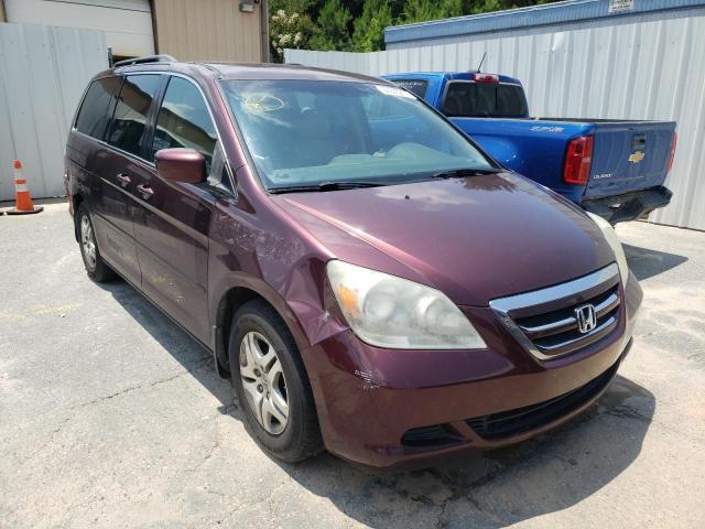 HONDA ODYSSEY EX 2007 with VIN 5FNRL38417B130212 - Photo from auction