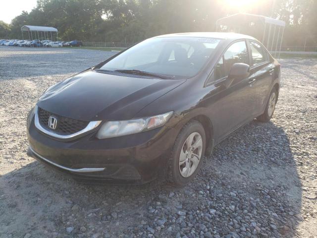Photo 2 from auction – 2013 HONDA CIVIC LX with VIN 19XFB2F53DE066333