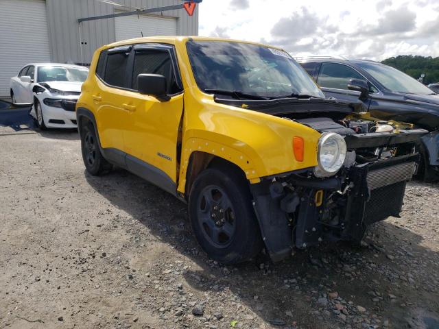 Photo 1 from auction – 2016 JEEP RENEGADE S with VIN ZACCJAAT8GPE08386