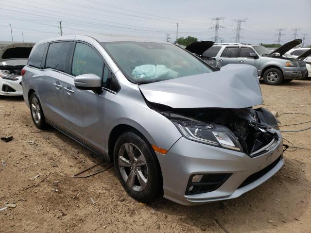 HONDA ODYSSEY EX 2018 with VIN 5FNRL6H71JB054560 - Photo from auction