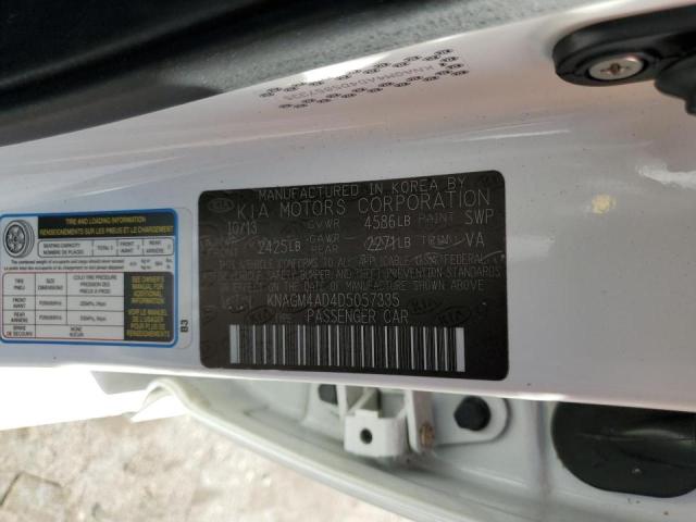 Photo 10 from auction – 2013 KIA OPTIMA HYB with VIN KNAGM4AD4D5057335