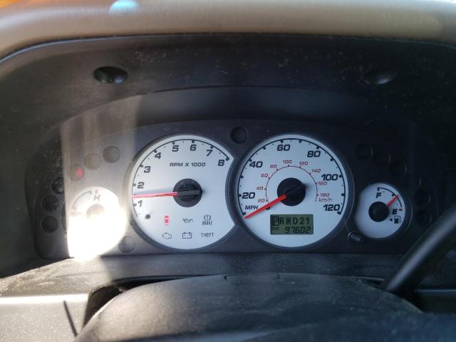 Photo 8 from auction – 2001 FORD ESCAPE XLT with VIN 1FMYU03161KF09118