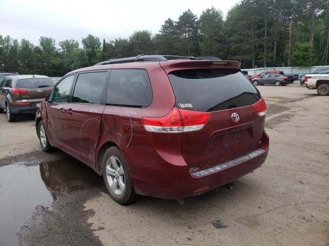 Photo 3 from auction – 2011 TOYOTA SIENNA LE with VIN 5TDKK3DC2BS010585