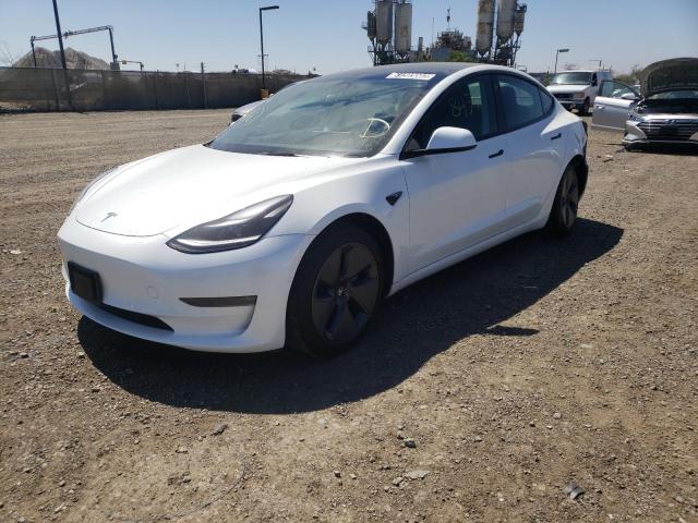 Photo 2 from auction – 2022 TESLA MODEL 3 with VIN 5YJ3E1EB1NF188518