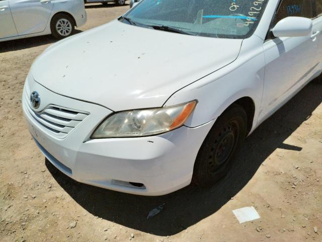 Photo 9 from auction – 2009 TOYOTA CAMRY BASE with VIN 4T1BE46K09U845118