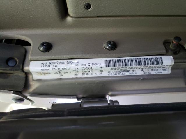 Photo 10 from auction – 2004 JEEP WRANGLER X with VIN 1J4FA39S74P740603
