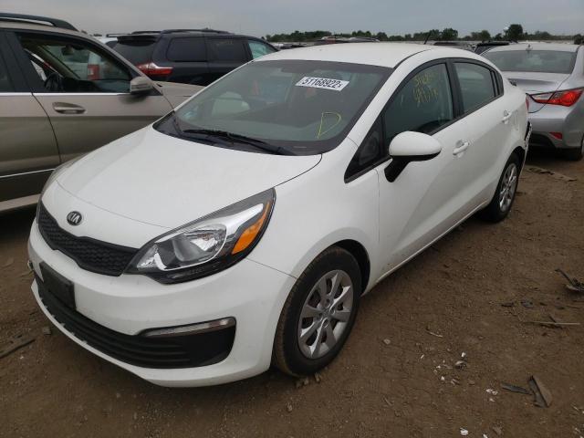 Photo 2 from auction – 2016 KIA RIO LX with VIN KNADM4A32G6536457