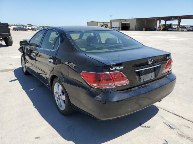 Photo 3 from auction – 2005 LEXUS ES 330 with VIN JTHBA30G755107477