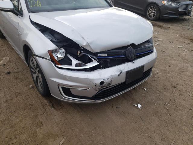 Photo 9 from auction – 2016 VOLKSWAGEN E-GOLF SE with VIN WVWKP7AU3GW912630
