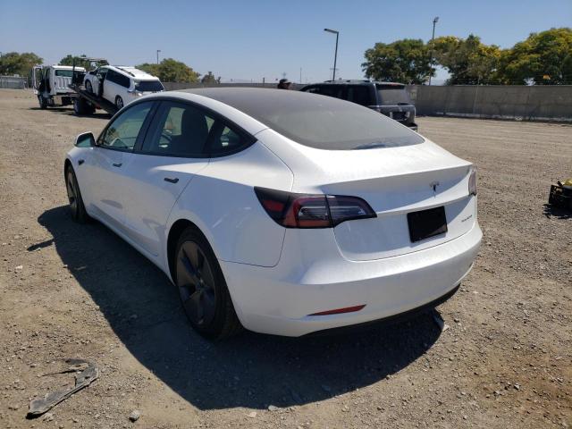 Photo 3 from auction – 2022 TESLA MODEL 3 with VIN 5YJ3E1EB0NF190972