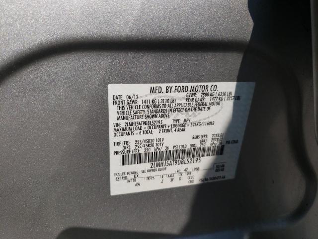 Photo 10 from auction – 2013 LINCOLN MKT with VIN 2LMHJ5AT9DBL52195