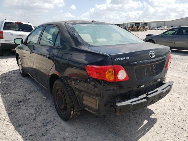 Photo 3 from auction – 2009 TOYOTA COROLLA BA with VIN 1NXBU40E69Z022957