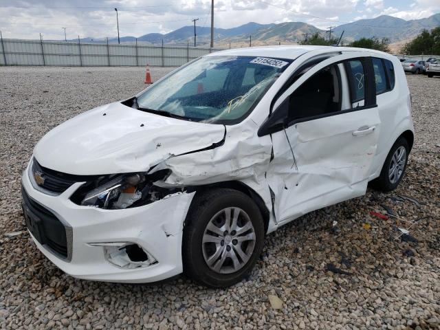 Photo 2 from auction – 2017 CHEVROLET SONIC with VIN 1G1JG6SG2H4165395