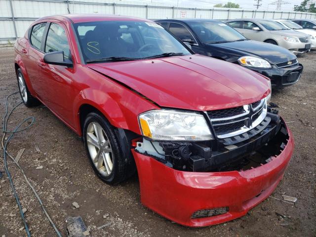 DODGE AVENGER SE 2013 with VIN 1C3CDZAB6DN534865 - Photo from auction