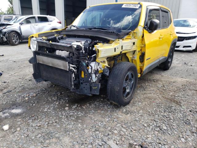 Photo 9 from auction – 2016 JEEP RENEGADE S with VIN ZACCJAAT8GPE08386