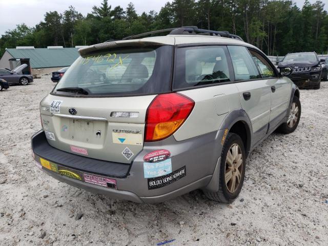 Photo 4 from auction – 2005 SUBARU LEGACY OUT with VIN 4S4BP61C457345381