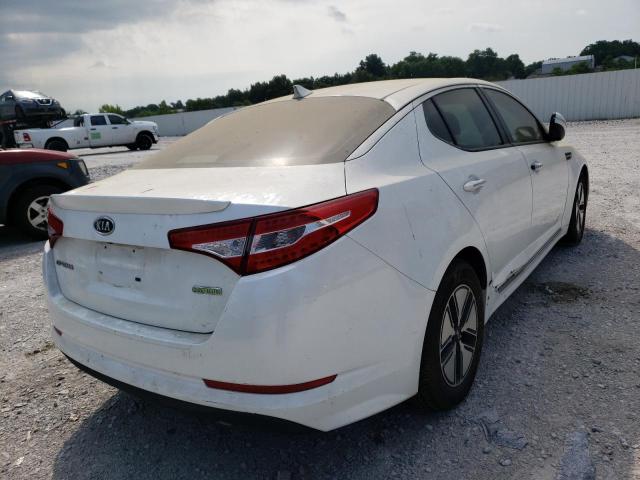 Photo 4 from auction – 2012 KIA OPTIMA HYB with VIN KNAGM4AD4C5015701