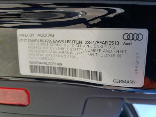 Photo 10 from auction – 2018 AUDI A4 PREMIUM with VIN WAUENAF46JA035769