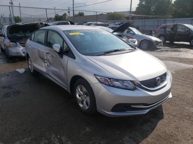 Photo 1 from auction – 2014 HONDA CIVIC LX with VIN 19XFB2F52EE023037