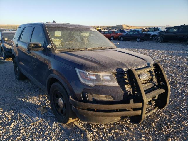 FORD EXPLORER P 2018 with VIN 1FM5K8AT9JGA73251 - Photo from auction