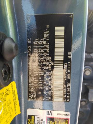 Photo 10 from auction – 2012 TOYOTA VENZA LE with VIN 4T3ZA3BB4CU058603