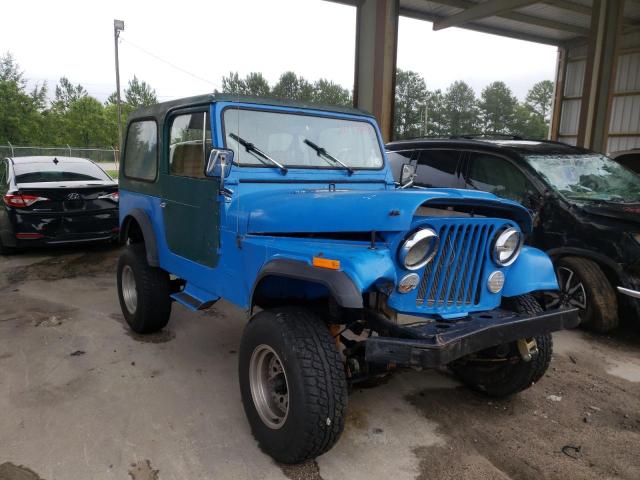 JEEP JEEP CJ7 1982 with VIN 1JCBM87A8CT063956 - Photo from auction