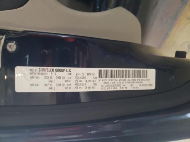 Photo 10 from auction – 2014 CHRYSLER TOWN & COU with VIN 2C4RC1BG2ER402582