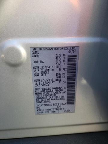 Photo 10 from auction – 2014 NISSAN ROGUE S with VIN 5N1AT2MVXEC821962