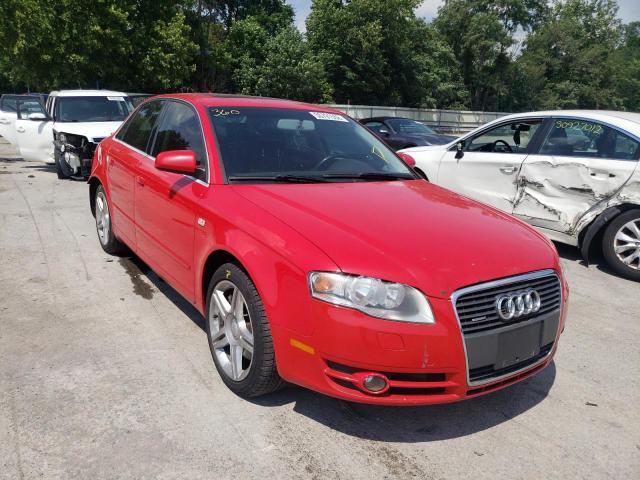 AUDI A4 2007 with VIN WAUDF78E97A082658 - Photo from auction