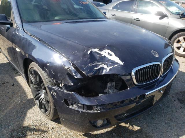 Photo 9 from auction – 2006 BMW 750 LI with VIN WBAHN83576DT39024