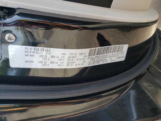 Photo 10 from auction – 2019 CHRYSLER PACIFICA T with VIN 2C4RC1BG5KR705738