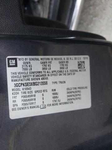 Photo 10 from auction – 2011 CHEVROLET SILVERADO with VIN 3GCPKSE3XBG213558