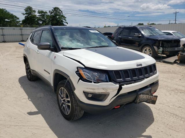 JEEP COMPASS TR 2020 with VIN 3C4NJDDB6LT167220 - Photo from auction