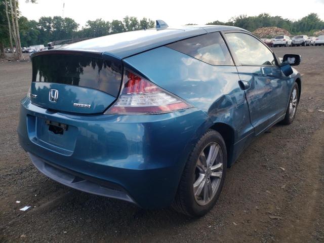 Photo 4 from auction – 2011 HONDA CR-Z EX with VIN JHMZF1C60BS010805