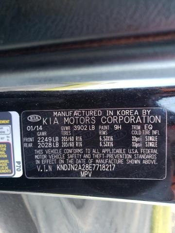 Photo 10 from auction – 2014 KIA SOUL with VIN KNDJN2A28E7718217