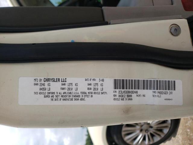 Photo 10 from auction – 2008 CHRYSLER 300 TOURIN with VIN 2C3LA53G98H282408
