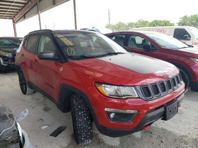 JEEP COMPASS TR 2020 with VIN 3C4NJDDB9LT195559 - Photo from auction