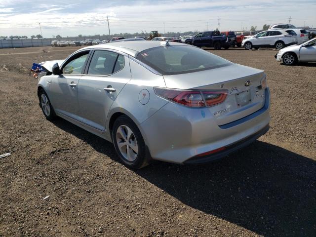 Photo 3 from auction – 2014 KIA OPTIMA HYB with VIN KNAGM4AD9E5066209