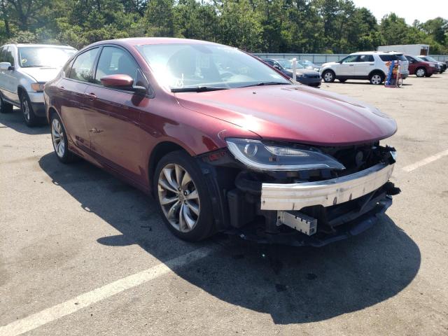 CHRYSLER 200 S 2015 with VIN 1C3CCCBB5FN758355 - Photo from auction