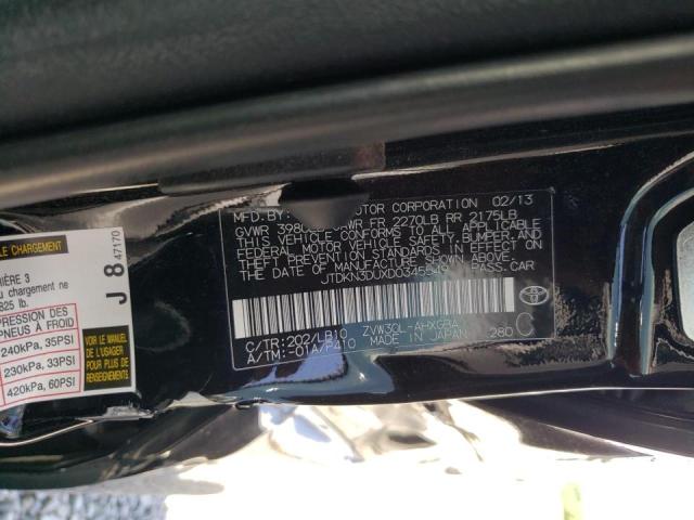 Photo 10 from auction – 2013 TOYOTA PRIUS with VIN JTDKN3DUXD0345549