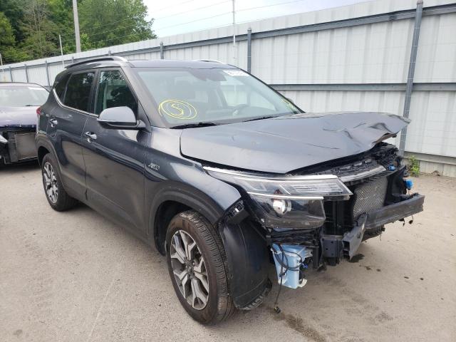 KIA SELTOS EX 2021 with VIN KNDERCAA6M7098100 - Photo from auction