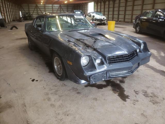 CHEVROLET CAMARO 1981 with VIN 1G1AP87L8BN127236 - Photo from auction