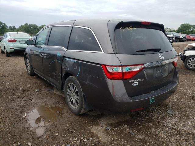 Photo 3 from auction – 2013 HONDA ODYSSEY EX with VIN 5FNRL5H48DB034696