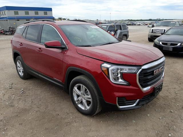 GMC TERRAIN SL 2022 with VIN 3GKALTEV7NL118112 - Photo from auction