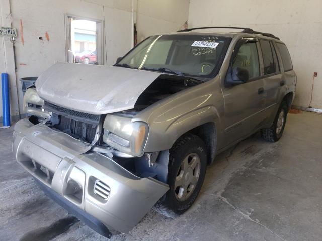 Photo 2 from auction – 2002 CHEVROLET TRAILBLAZE with VIN 1GNDT13S122150497