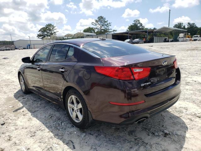 Photo 3 from auction – 2014 KIA OPTIMA LX with VIN 5XXGM4A75EG301147