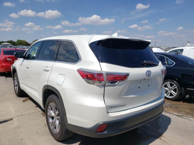 Zdjęcie 3 z aukcji – 2014 TOYOTA HIGHLANDER z VIN 5TDZKRFH5ES012099