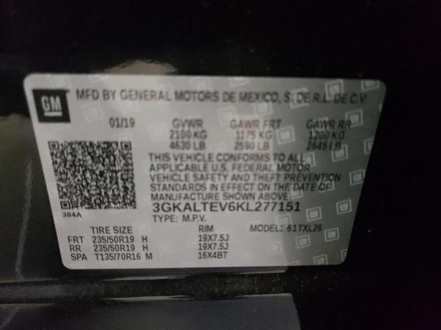 Photo 10 from auction – 2019 GMC TERRAIN SL with VIN 3GKALTEV6KL277151